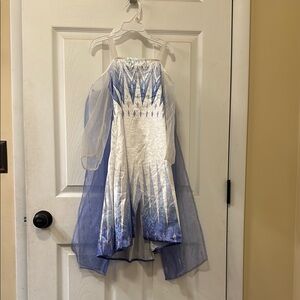 Disney Frozen Elsa Costume - Blue and White